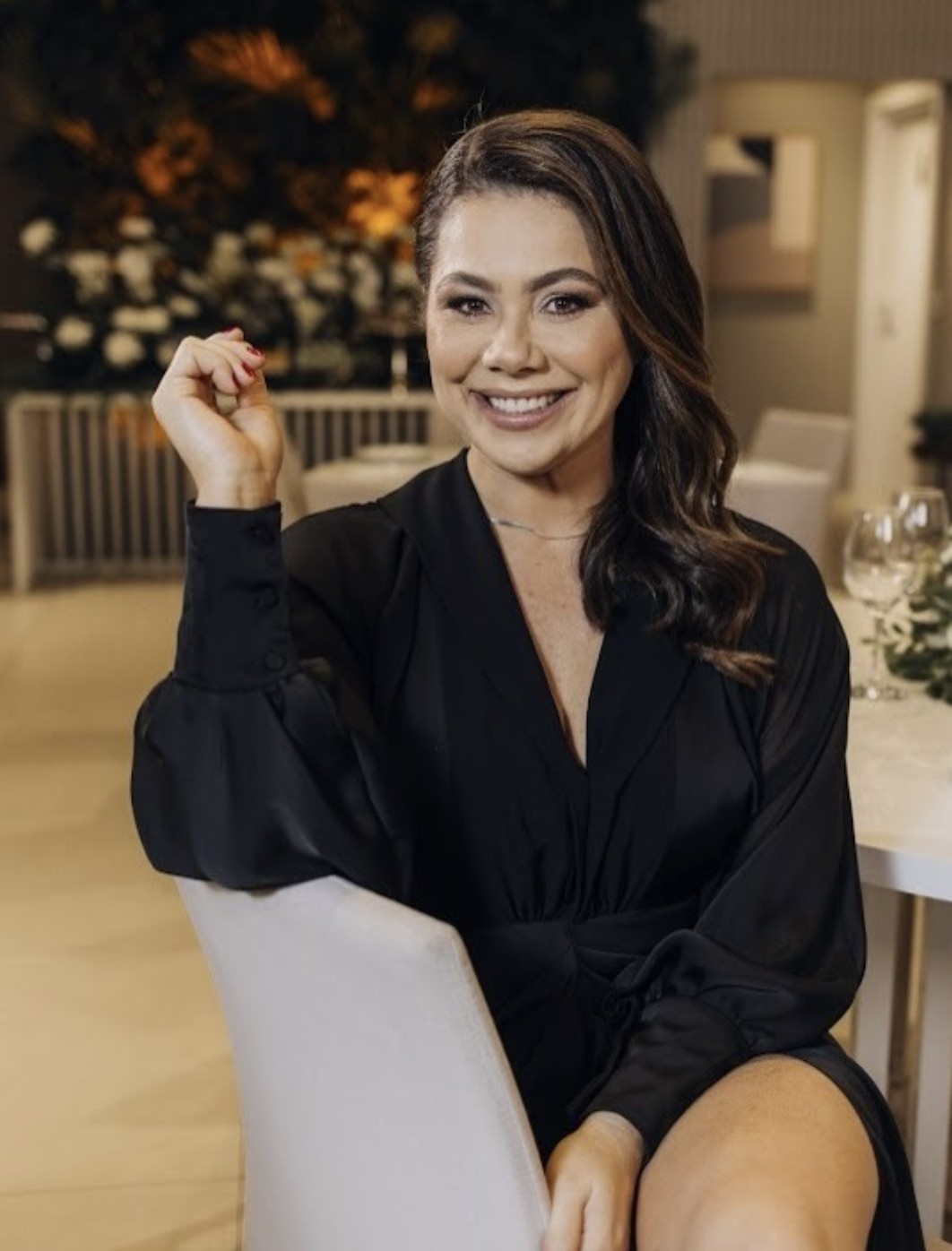 Gi Tavares, assessora de eventos